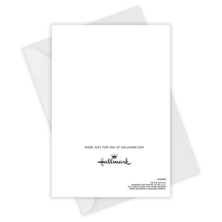 Hallmark Glad You Exist Narwhal Custom Birthday Card