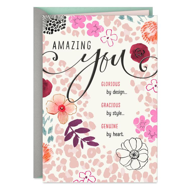 hallmark Glorious by Design Religious Birthday Card