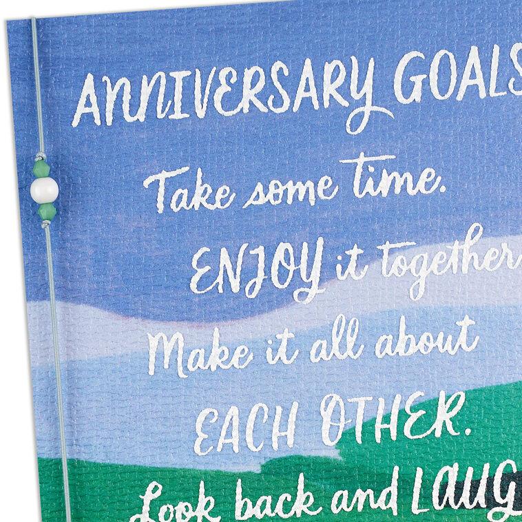 Hallmark Goals For The Day Anniversary Card For Couple