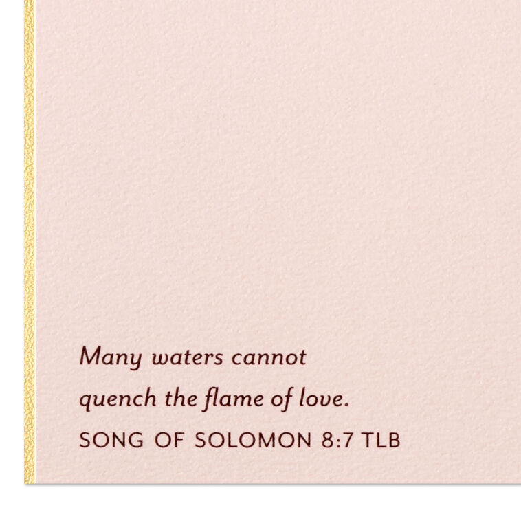 Hallmark God Blessed Me With You Religious Christmas Card For Wife