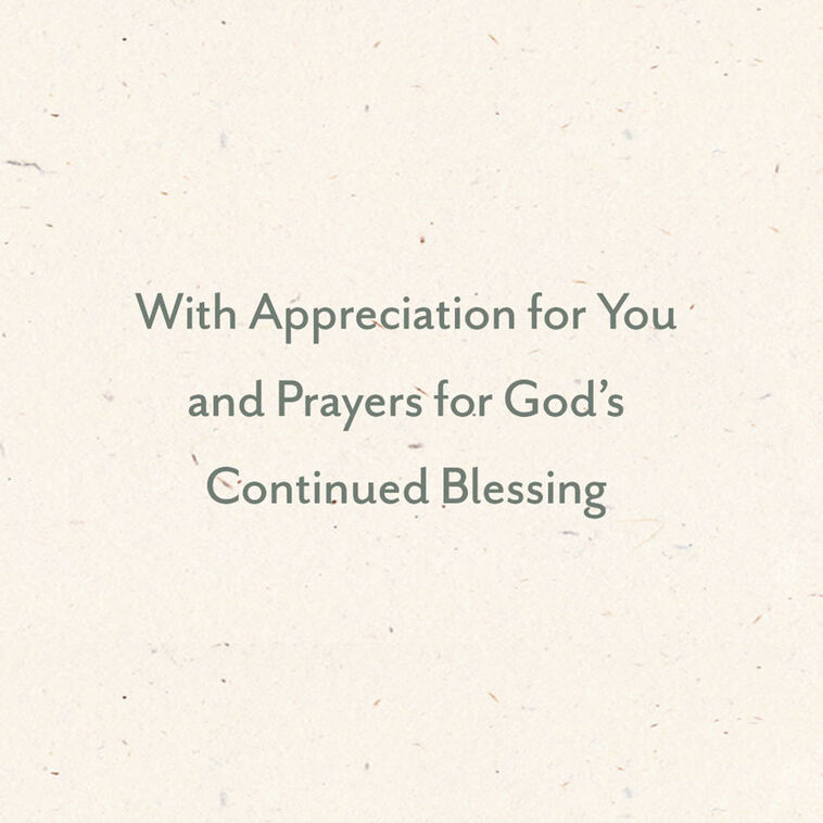 Hallmark God Blessed Us Religious Clergy Appreciation Card For Minister And Spouse