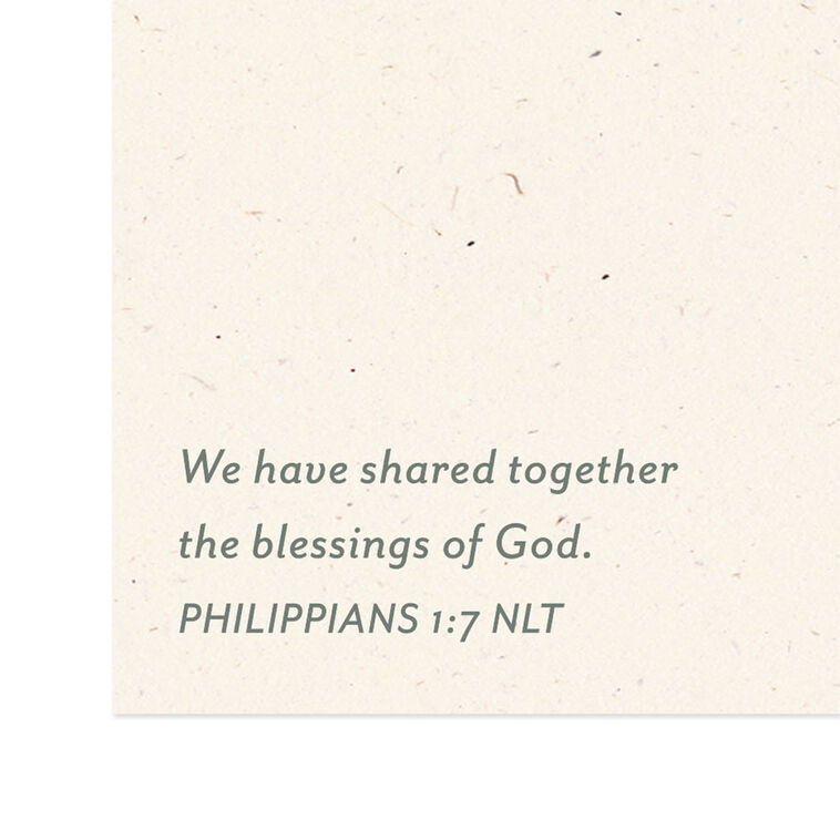 Hallmark God Blessed Us Religious Clergy Appreciation Card For Minister And Spouse