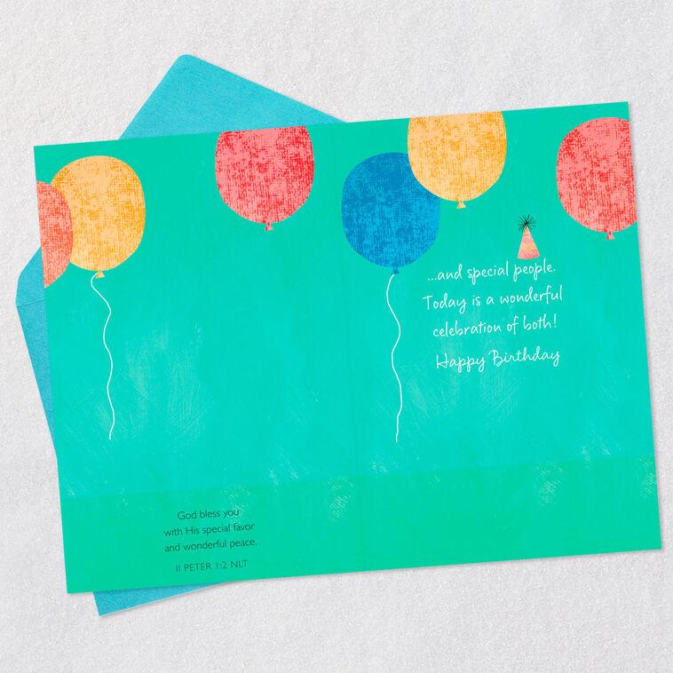 Hallmark God Gives Us Special People Like You Religious Birthday Card