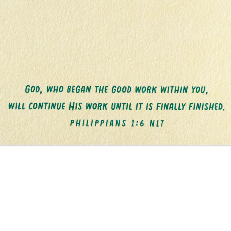 Hallmark God Has Good Plans For You Religious Encouragement Card
