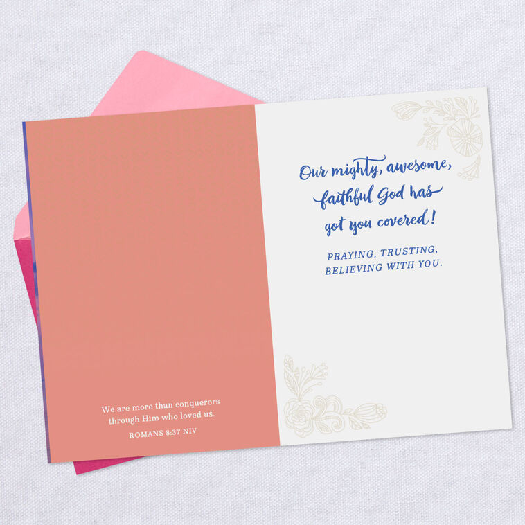 Hallmark God Has Got You Covered Religious Encouragement Card