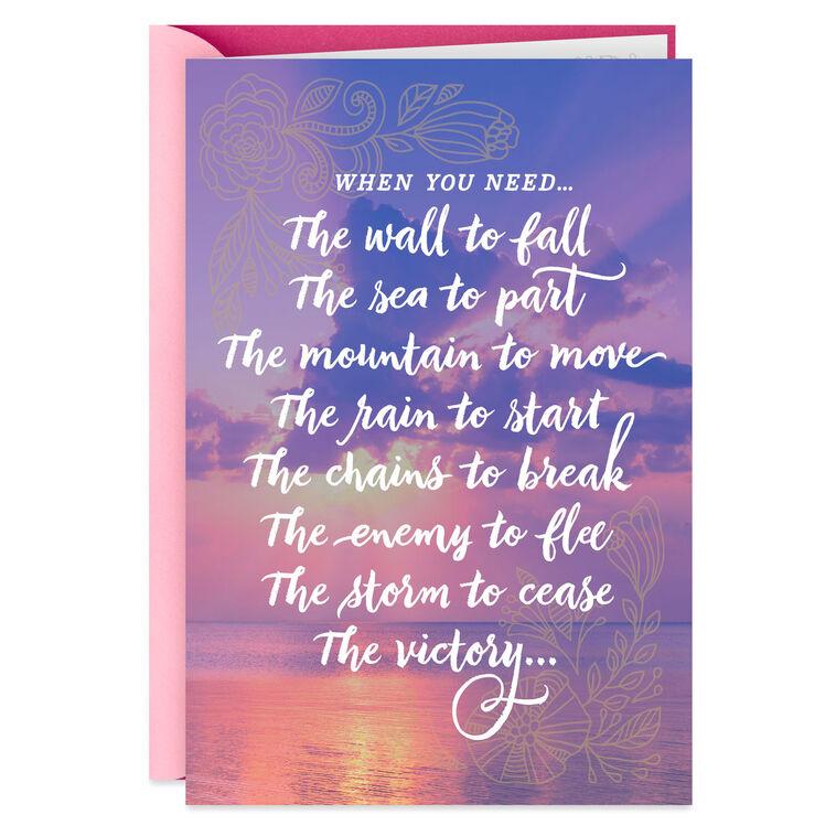hallmark God Has Got You Covered Religious Encouragement Card