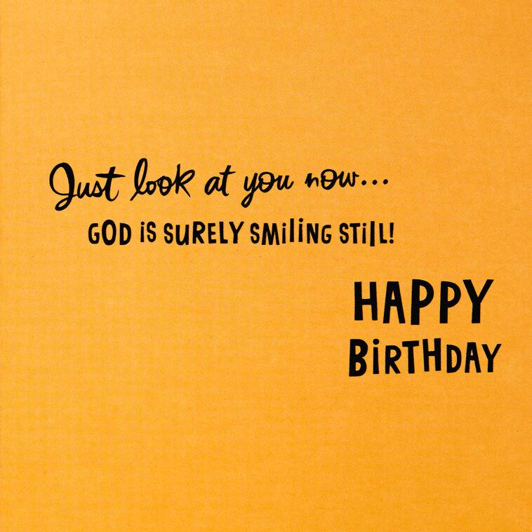 Hallmark God Made A Masterpiece Religious Birthday Card