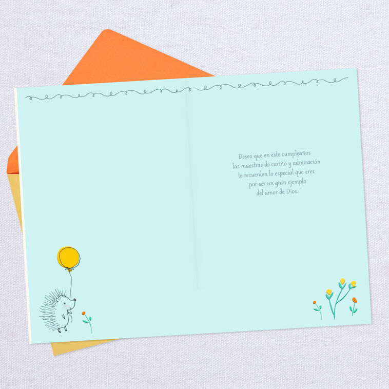 Hallmark God Made You A Blessing Spanish-Language Birthday Card