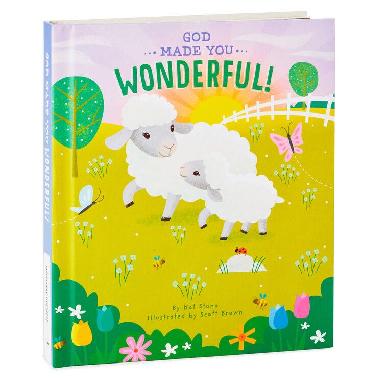 hallmark God Made You Wonderful Recordable Storybook