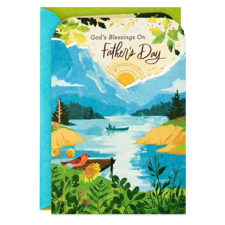 hallmark God's Blessings Religious Father's Day Card