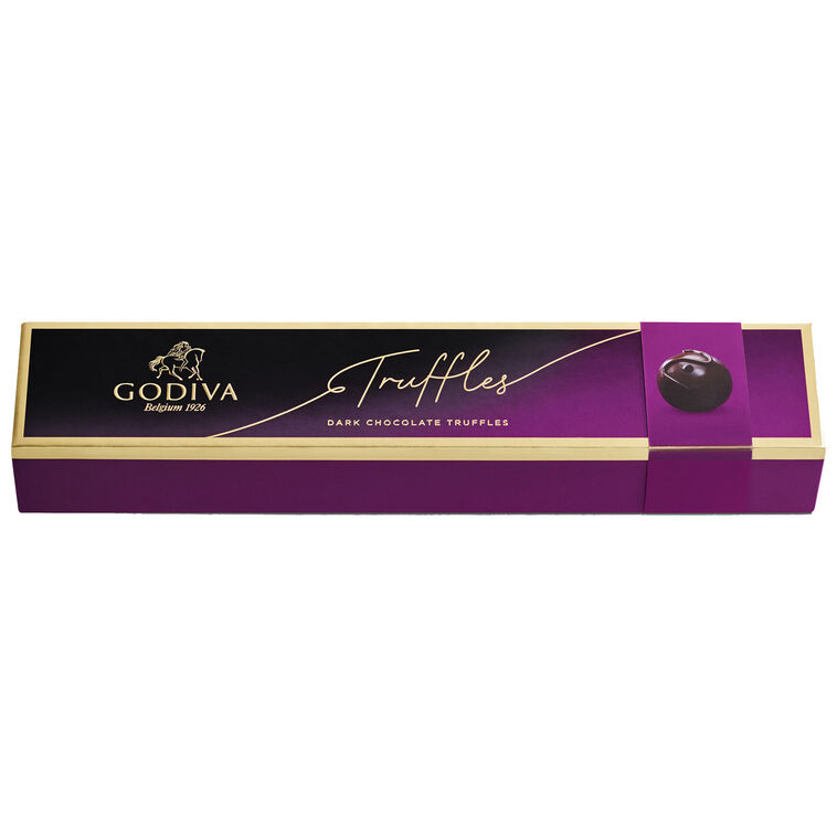 Hallmark Godiva Assorted Dark Chocolate Truffle Flight 6 Pieces