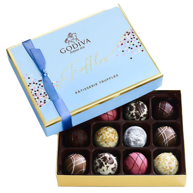 hallmark Godiva Assorted Pâtisserie Dessert Truffles Gift Box 12 Pieces