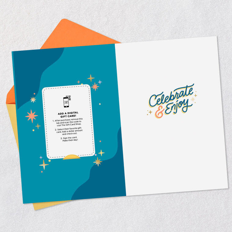 Hallmark Good Day To Celebrate Gift Card Greeting Card