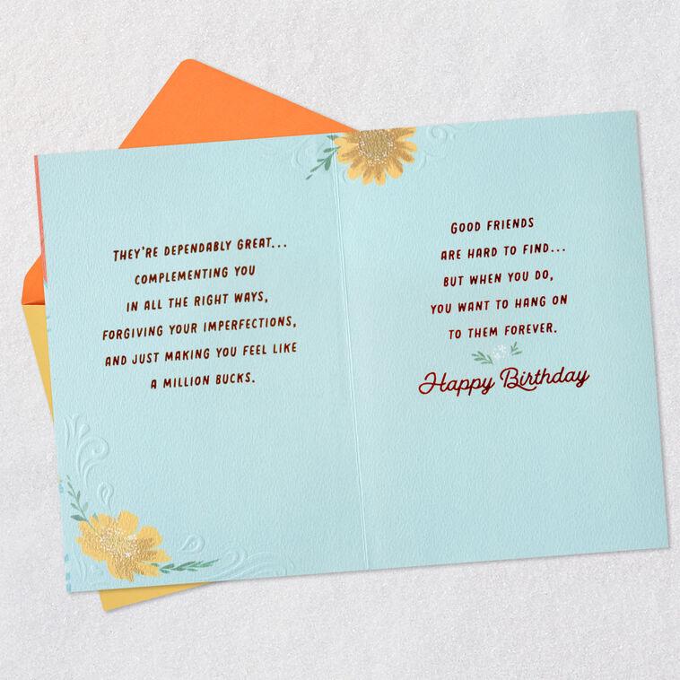 Hallmark Good Friends Are Like Go-To Jeans Birthday Card