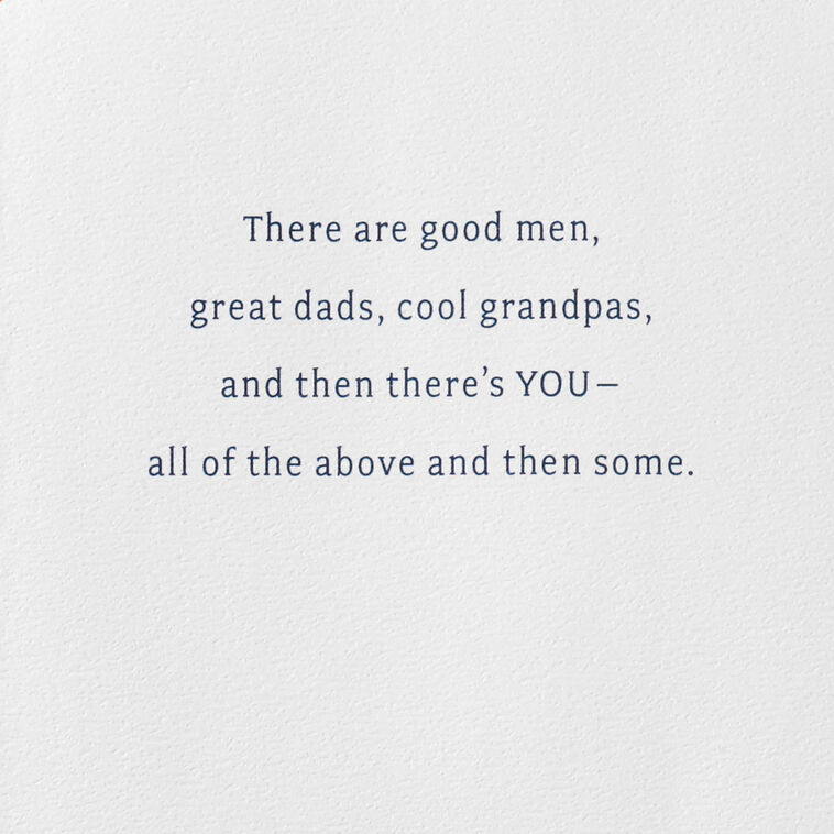 Hallmark Good Men Great Dads And Cool Grandpas Birthday Card