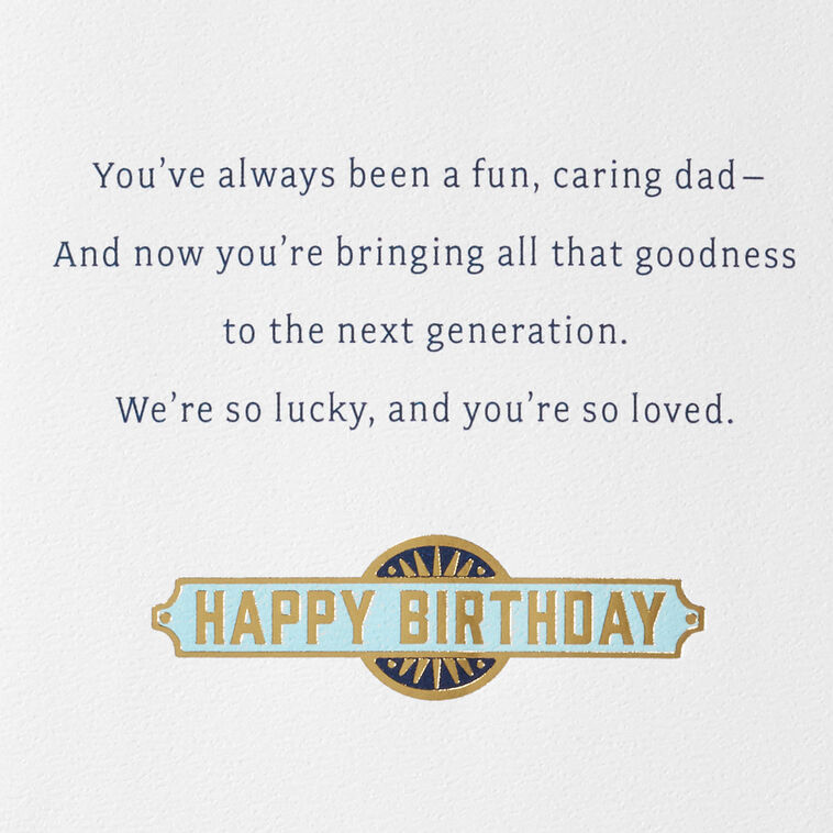 Hallmark Good Men Great Dads And Cool Grandpas Birthday Card