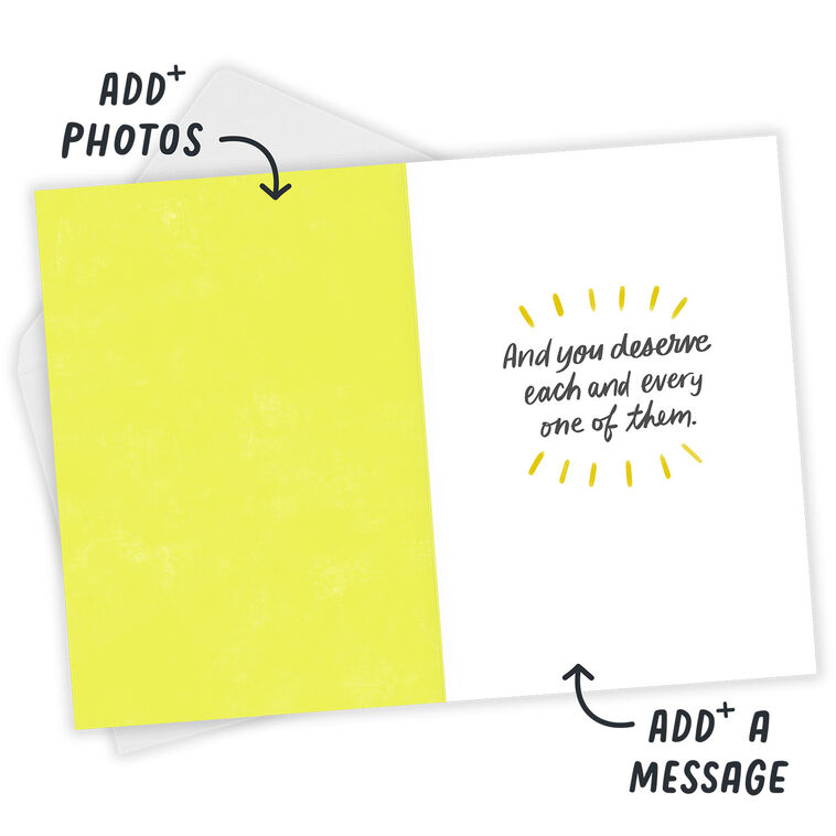 Hallmark Good Things Sunshine Custom Encouragement Card