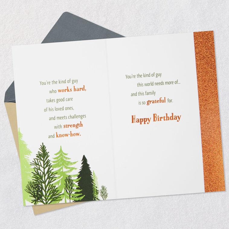 Hallmark Good To Be Family Birthday Card For Brother-in-Law
