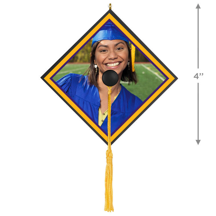 Hallmark Graduation Cap Personalized Ornament Custom Photo