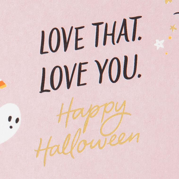 Hallmark Granddaughter Life Has More Thrills With You Halloween Card