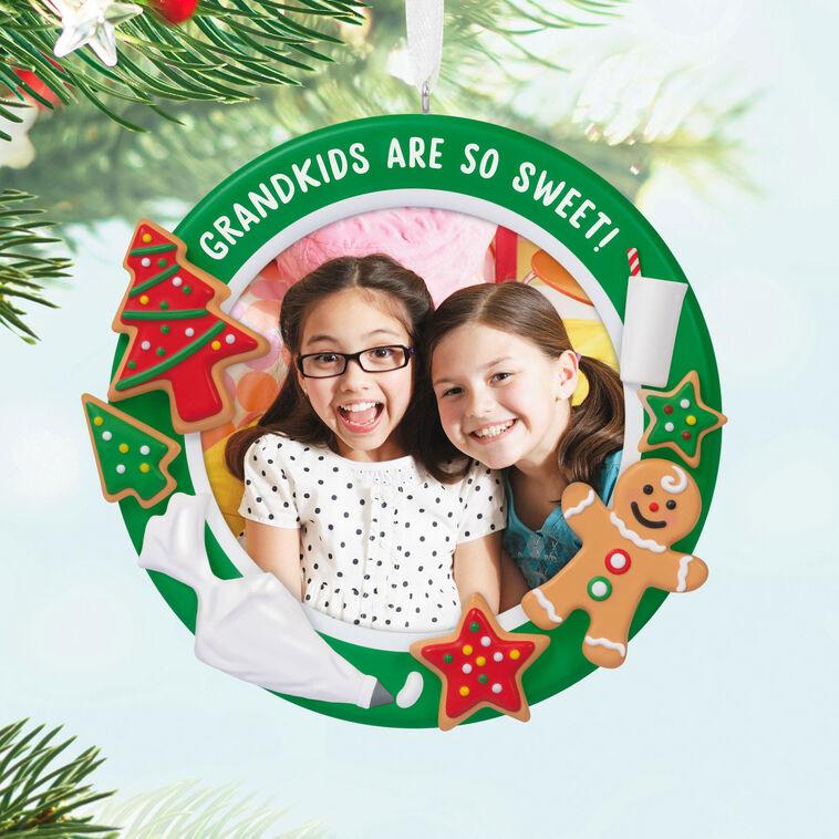Hallmark Grandkids Are So Sweet Personalized Ornament Custom Photo