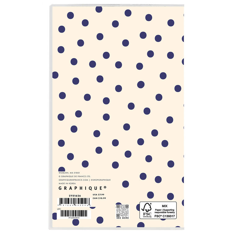Hallmark Graphique Polka Dots 2026-2027 Pocket Planner