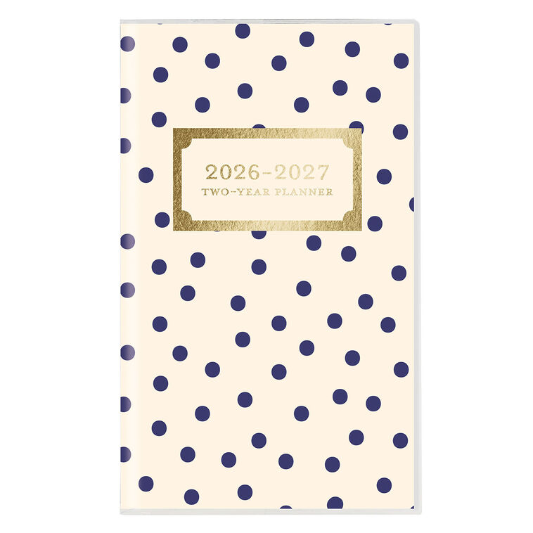 hallmark Graphique Polka Dots 2026-2027 Pocket Planner