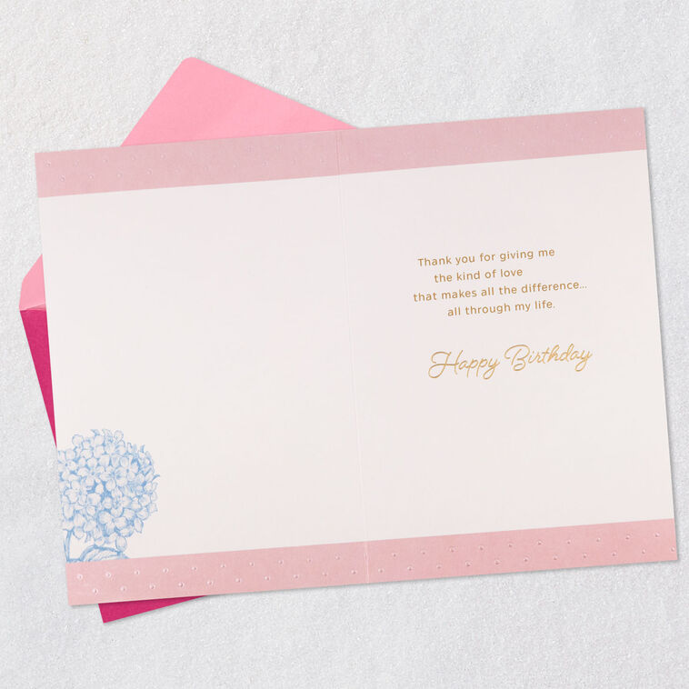 Hallmark Grateful For All The Love All Through Life Birthday Card For Mother