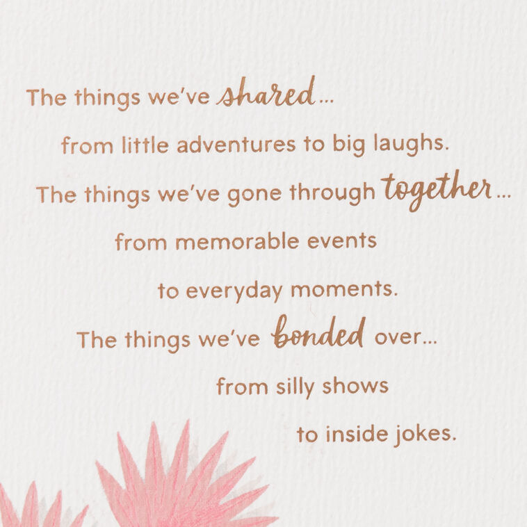 Hallmark Grateful For All The Things Birthday Card For Sister