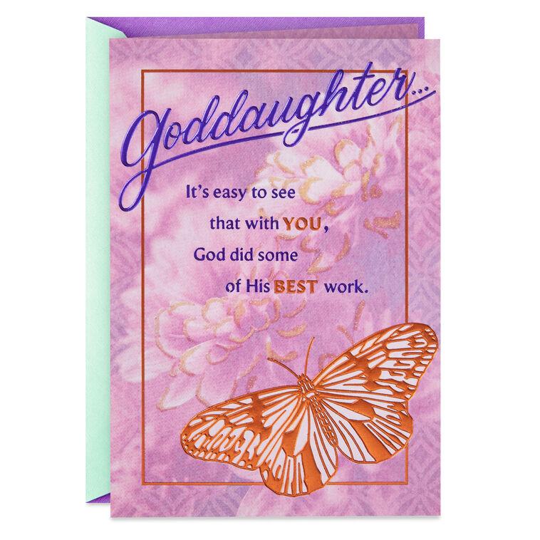 hallmark Grateful for You Birthday Card for Goddaughter