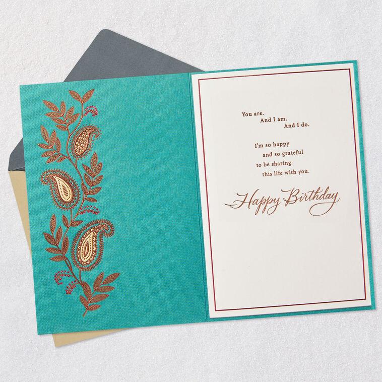 Hallmark Grateful For You Birthday Card For Husband