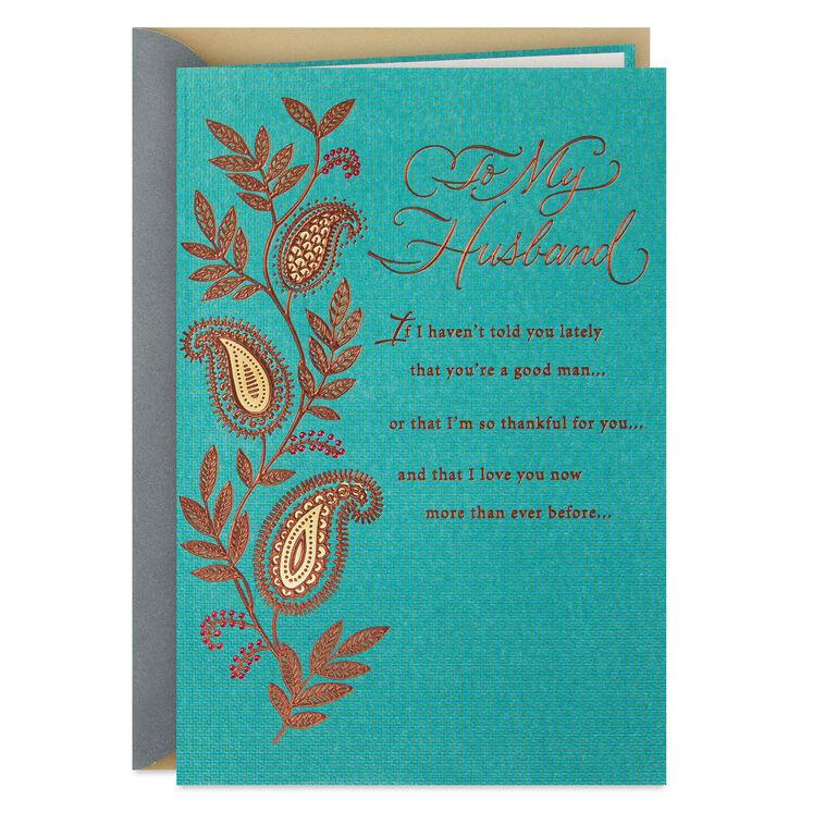 hallmark Grateful for You Birthday Card for Husband