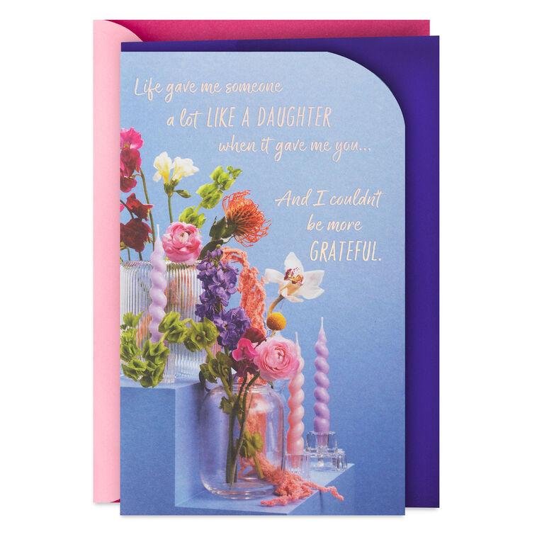 hallmark Grateful for You Birthday Card for Like a Daughter