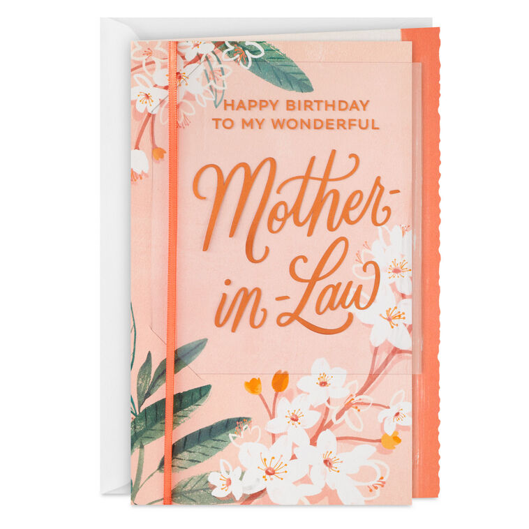 hallmark Grateful for You Birthday Card for Mother-in-Law