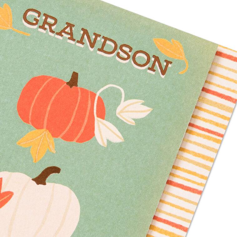 Hallmark Grateful For You Thanksgiving Card For Grandson