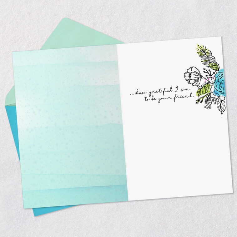 Hallmark Grateful To Be Your Friend Friendship Card