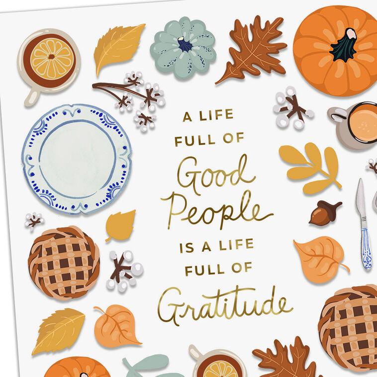 Hallmark Grateful You're One Of My People Thanksgiving Card