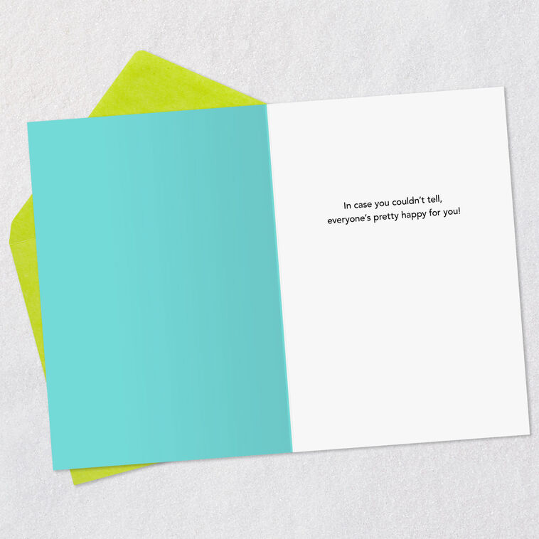Hallmark Grinning Chipmunk Funny Congratulations Card