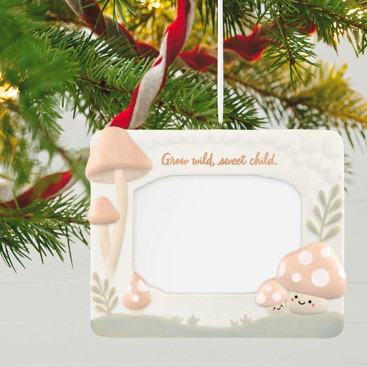 Hallmark Grow Wild Sweet Child Porcelain Personalized Ornament Custom Photo