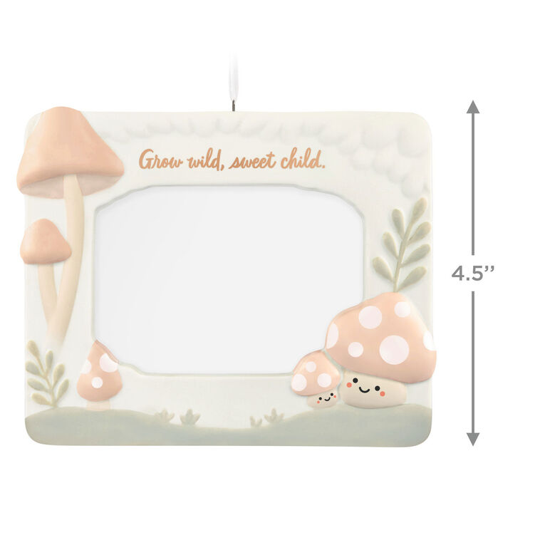Hallmark Grow Wild Sweet Child Porcelain Personalized Ornament Custom Photo