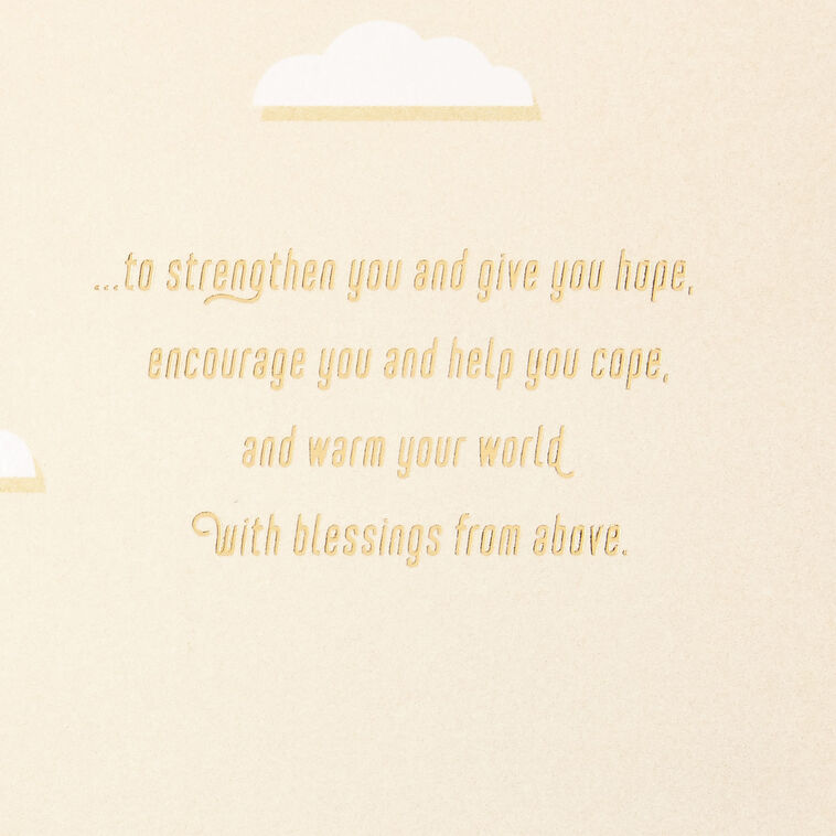 Hallmark Guardian Angel Wishes Thinking Of You Card