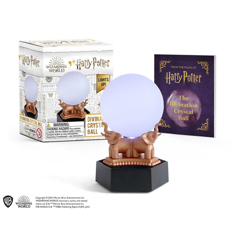 hallmark Hachette Harry Potter Mini Divination Crystal Ball With Light