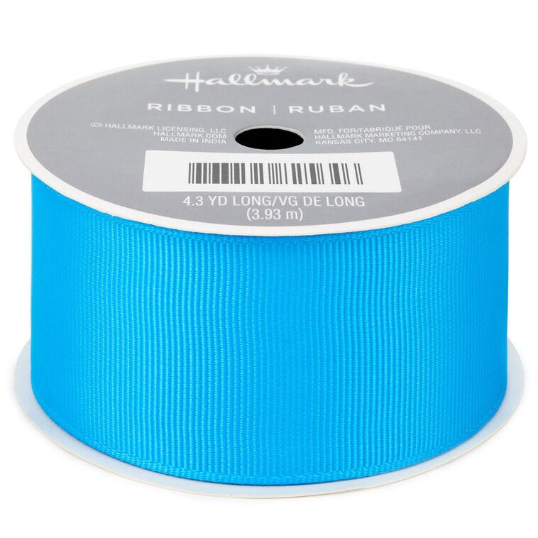 hallmark 1.5" Bright Blue Grosgrain Ribbon 12.9'