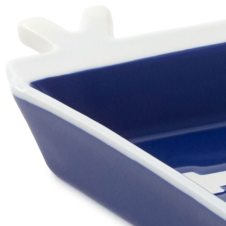 Hallmark #1 Dad Pennant-Shaped Trinket Tray