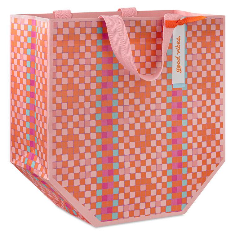 hallmark 10.3" Diamond Weave Pattern Large Gift Bag