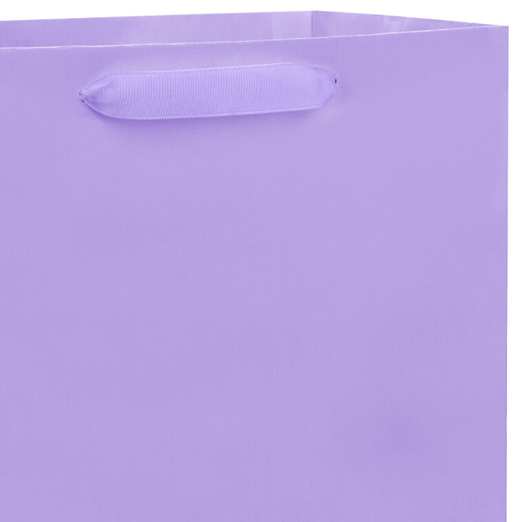 Hallmark 10.4" Lavender Large Square Gift Bag