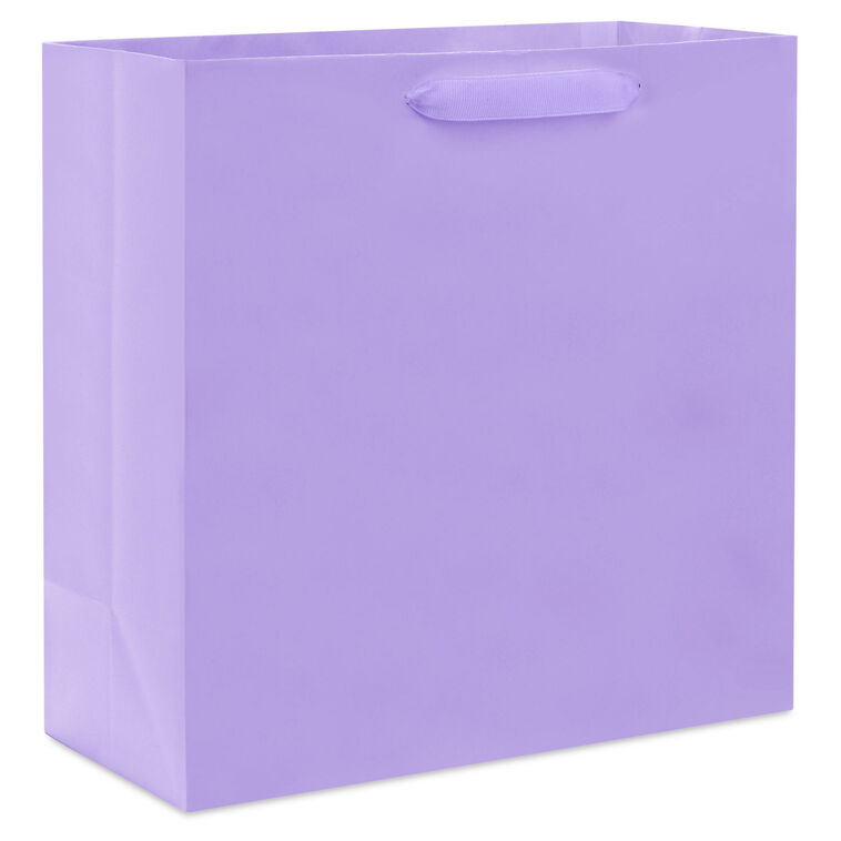 hallmark 10.4" Lavender Large Square Gift Bag