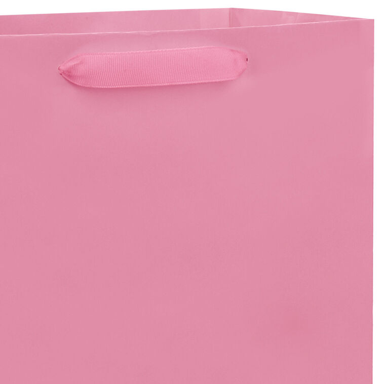 Hallmark 10.4" Pink Large Square Gift Bag