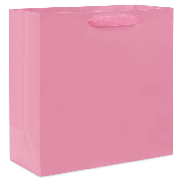 hallmark 10.4" Pink Large Square Gift Bag