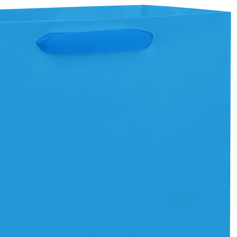 Hallmark 10.4" Royal Blue Large Square Gift Bag